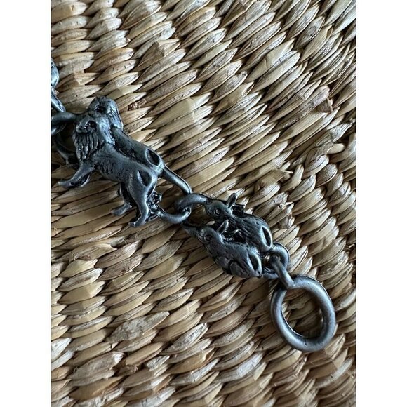 Pewter Noah’s Ark Sterling Silver bracelet - Picture 2 of 7